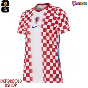 Kroatien Hjemmebanetrøje Dame VM 2026 Kort ærmer